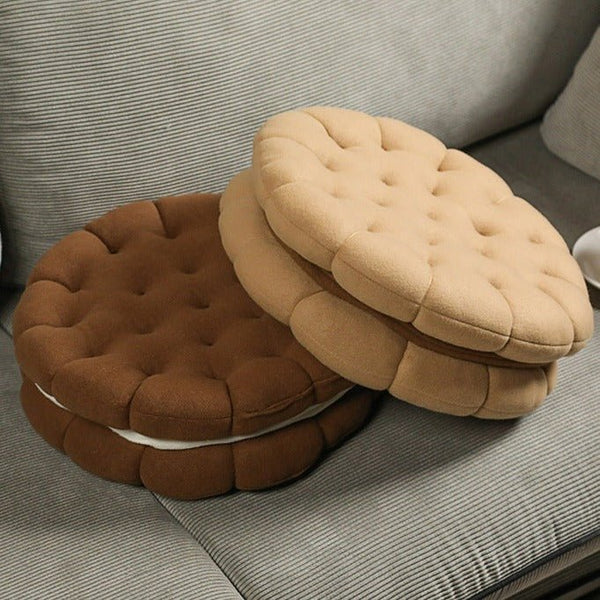 Sandwich Cookie Seat Cushion Collection -Cushion- Delicors