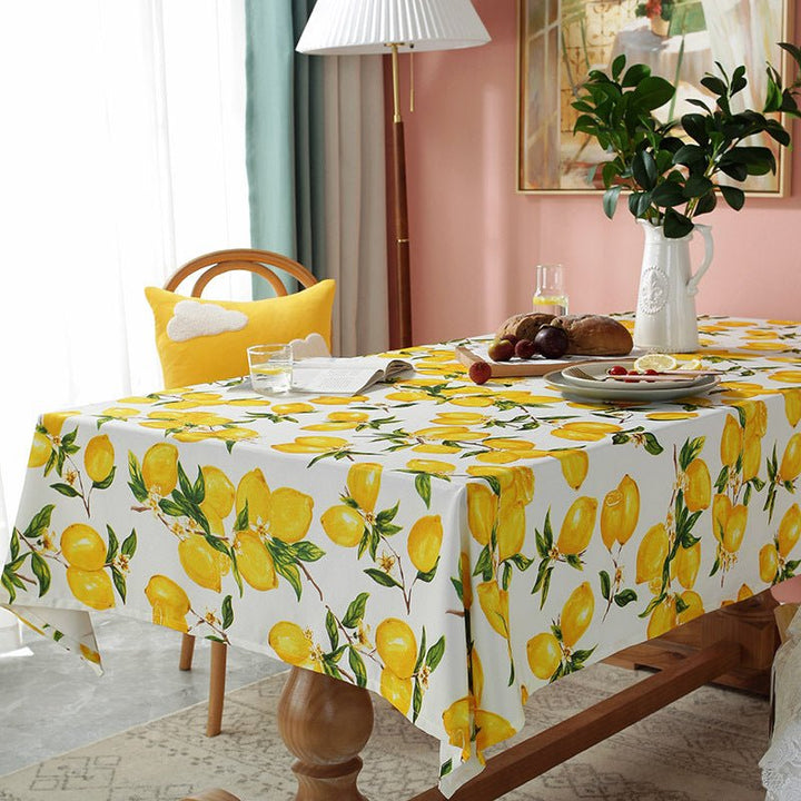 Sicilian Lemon Tablecloth -Table Cloth- Delicors