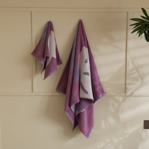 Simple Flower Towel Set -- Delicors