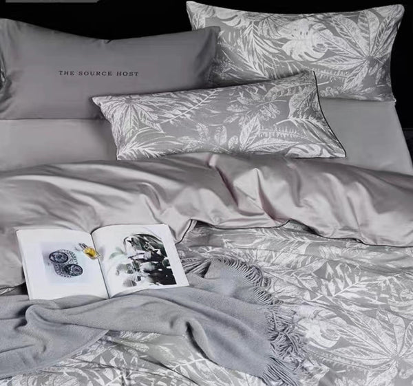 Sliver Tropical Rainforest Bedding Set -- Delicors