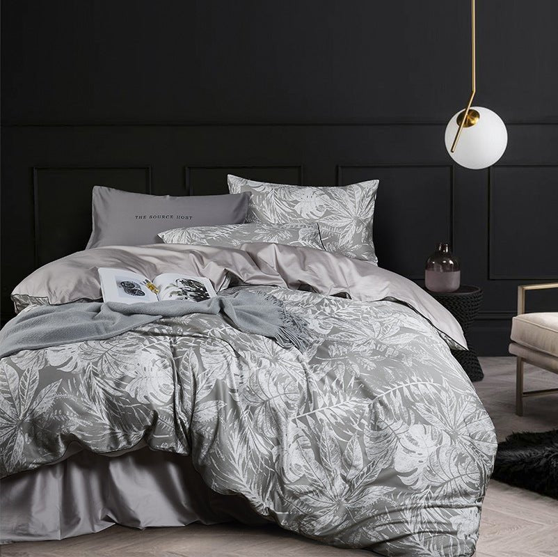Sliver Tropical Rainforest Bedding Set -- Delicors