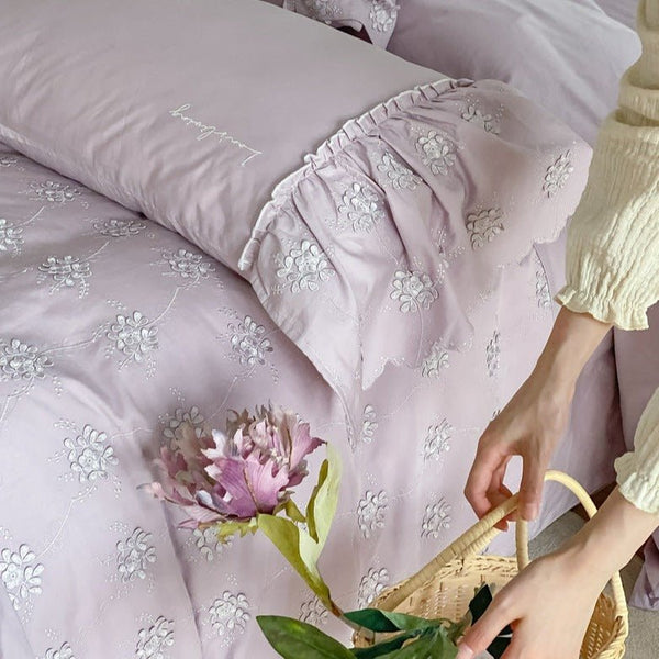 Snow Cherry Bedding Set -Bedding- Delicors