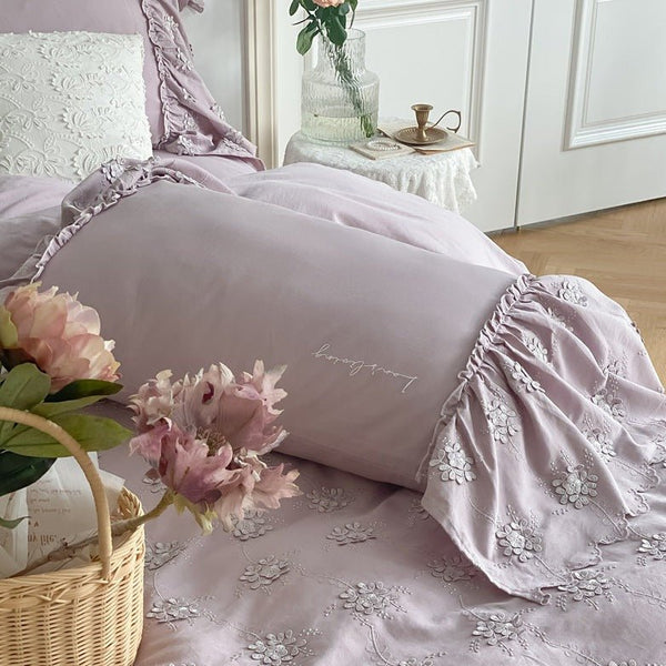 Snow Cherry Bedding Set -Bedding- Delicors