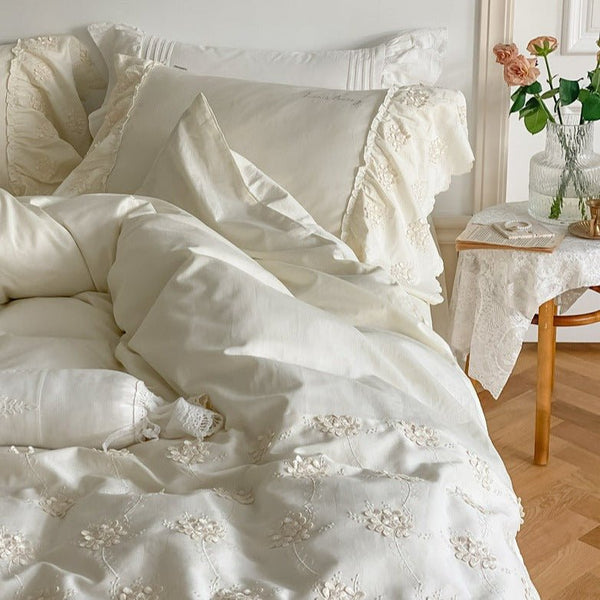 Snow Cherry Bedding Set -Bedding- Delicors