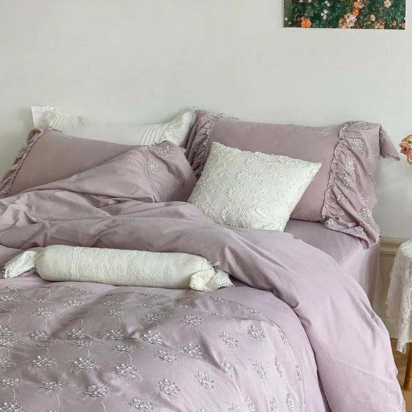 Snow Cherry Bedding Set -Bedding- Delicors