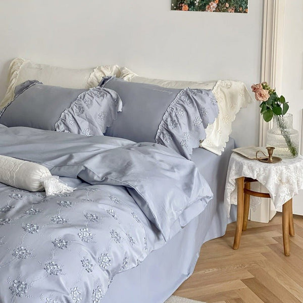 Snow Cherry Bedding Set -Bedding- Delicors