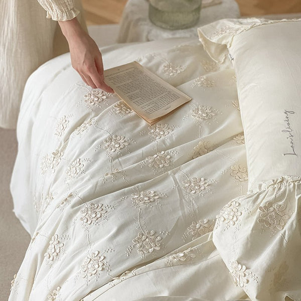 Snow Cherry Bedding Set -Bedding- Delicors