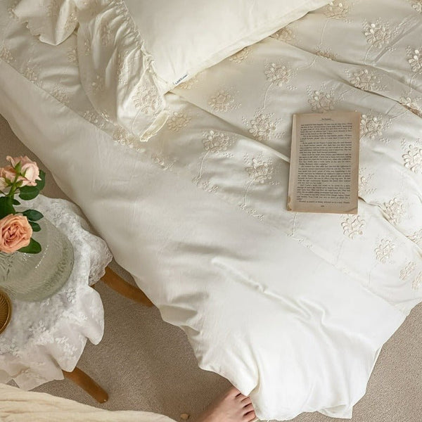 Snow Cherry Bedding Set -Bedding- Delicors