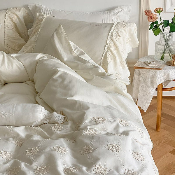Snow Cherry Bedding Set -Bedding- Delicors