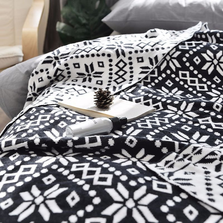 Snowflake Blanket -Throw- Delicors