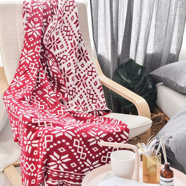 Snowflake Blanket -Throw- Delicors