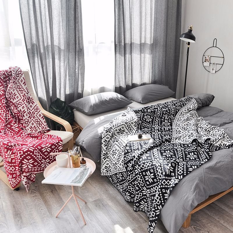 Snowflake Blanket -Throw- Delicors