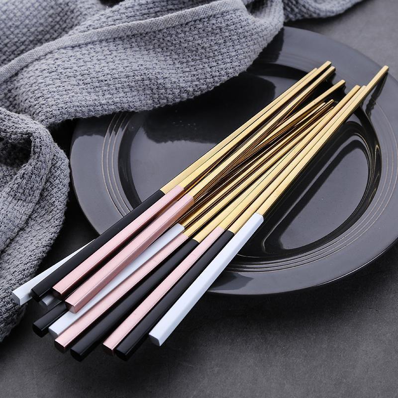 Stainless Steel Chopsticks -- Delicors