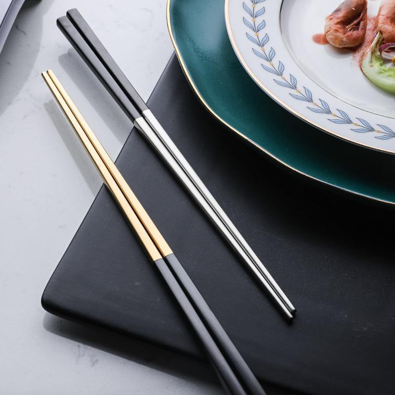 Stainless Steel Chopsticks -- Delicors