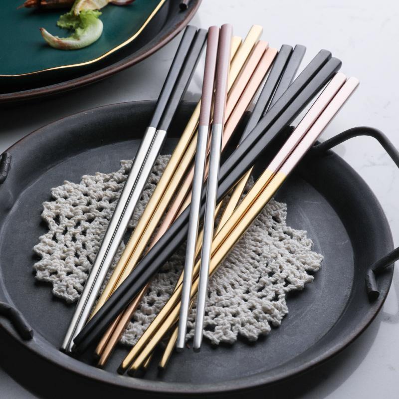 Stainless Steel Chopsticks -- Delicors
