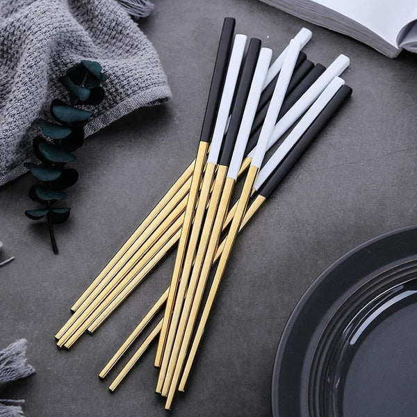 Stainless Steel Chopsticks -- Delicors
