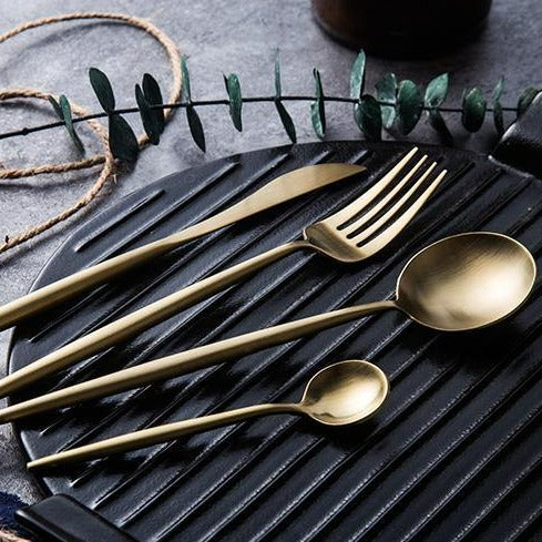 Stainless Steel Cutlery Set -- Delicors