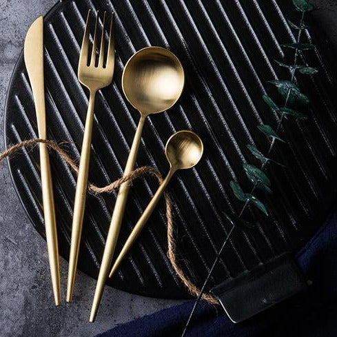 Stainless Steel Cutlery Set -- Delicors
