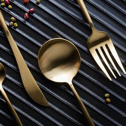 Stainless Steel Cutlery Set -- Delicors