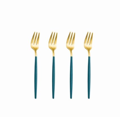 Stainless Steel Fruit Forks Set -Cutlery- Delicors
