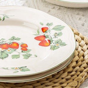 Strawberries Dining Collection -Dinnerware- Delicors