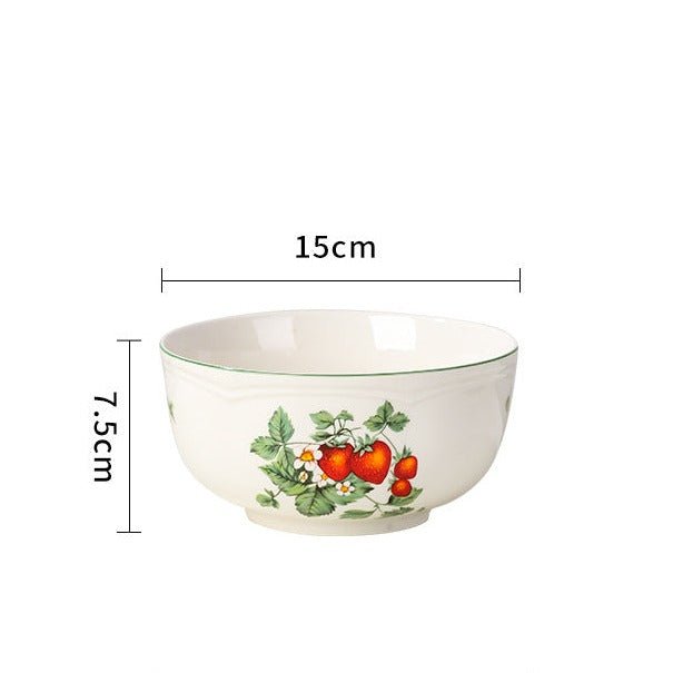 Strawberries Dining Collection -Dinnerware- Delicors