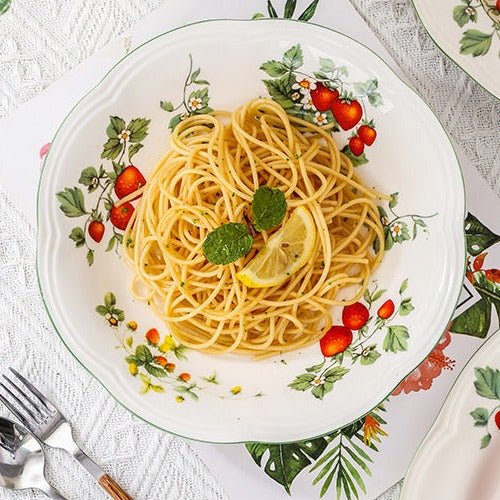 Strawberries Dining Collection -Dinnerware- Delicors
