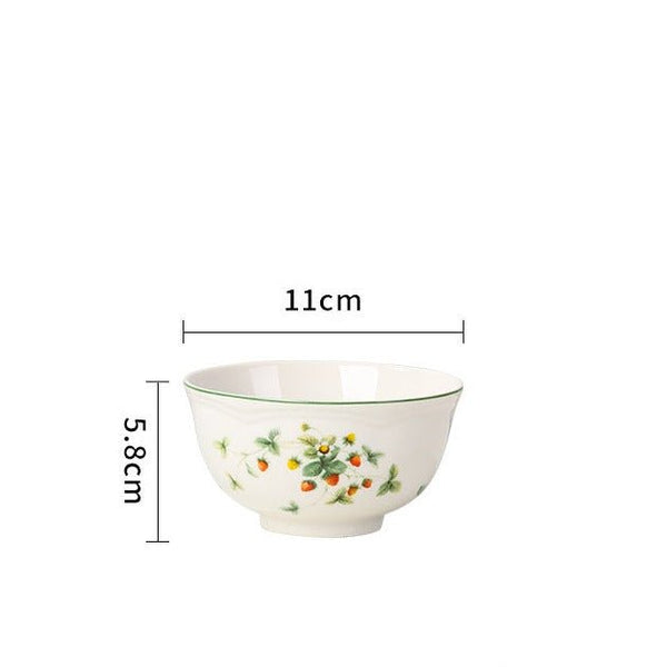 Strawberries Dining Collection -Dinnerware- Delicors