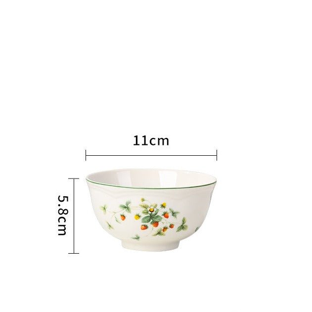 Strawberries Dining Collection -Dinnerware- Delicors