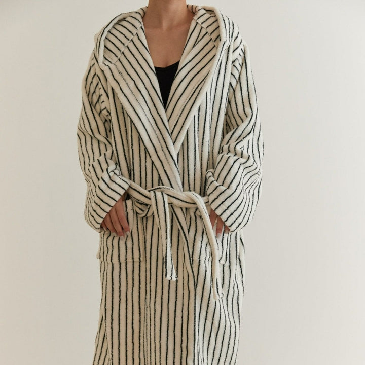 Stripes Away Bathrobe -Bathrobe- Delicors