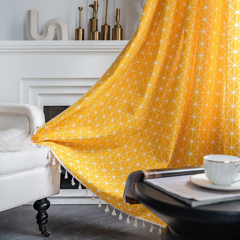 Sunburst Yellow Curtain -Curtain- Delicors