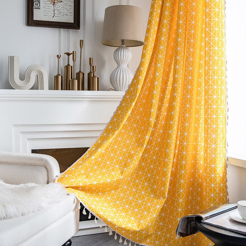Sunburst Yellow Curtain -Curtain- Delicors