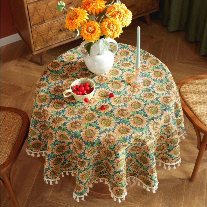 Sunflower Table Cloth Collection -Table Cloth- Delicors