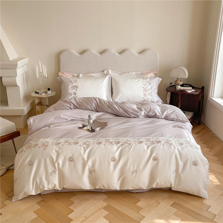 Sweet Blush Peony Bedding Set -Bedding- Delicors