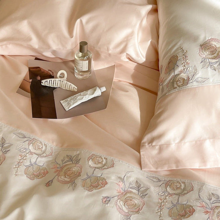 Sweet Blush Peony Bedding Set -Bedding- Delicors