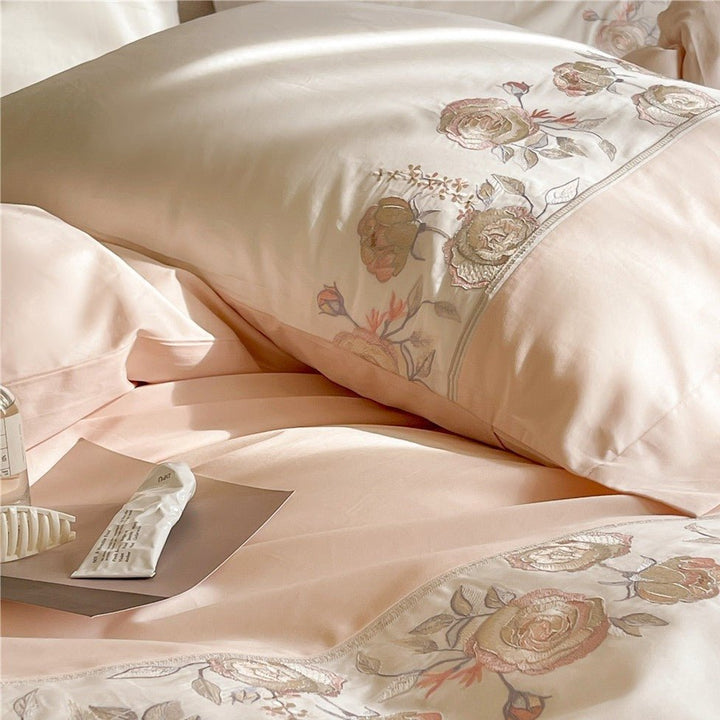 Sweet Blush Peony Bedding Set -Bedding- Delicors