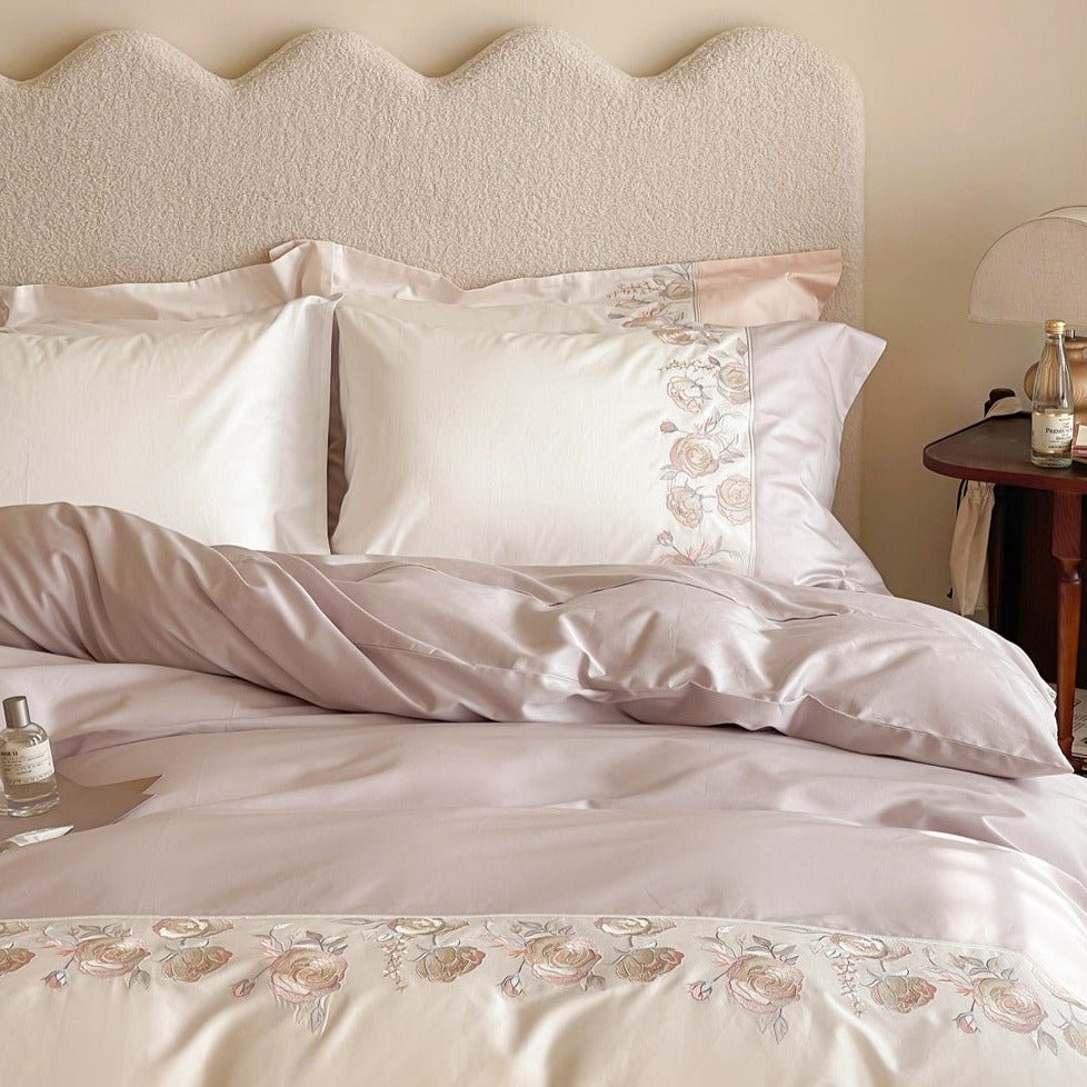 Sweet Blush Peony Bedding Set -Bedding- Delicors
