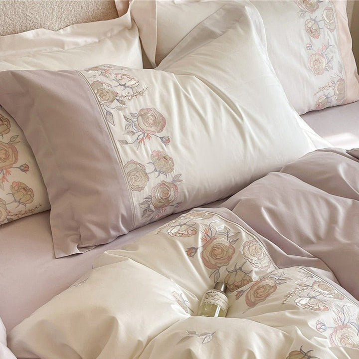 Sweet Blush Peony Bedding Set -Bedding- Delicors