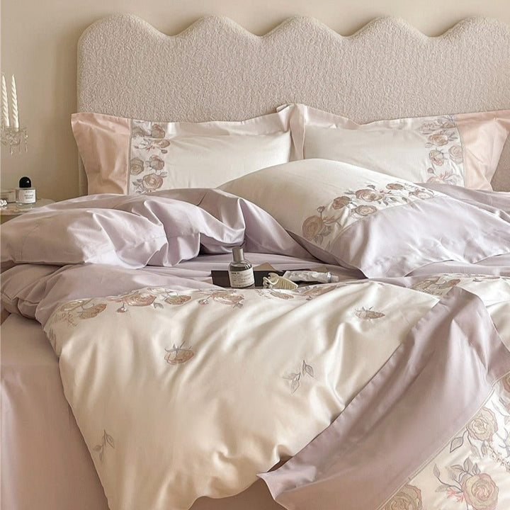 Sweet Blush Peony Bedding Set -Bedding- Delicors