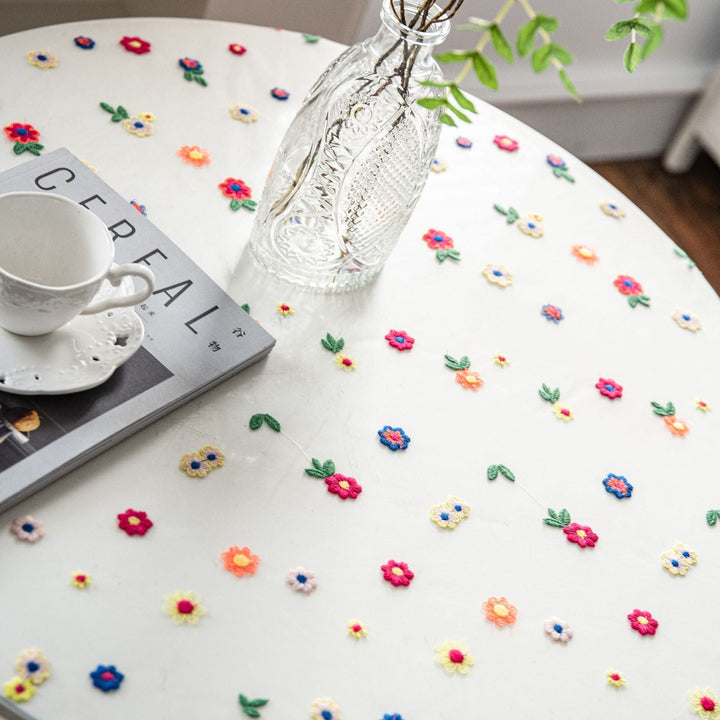 Sweeter Things Embroidered Lace Table Cloth Collection -- Delicors