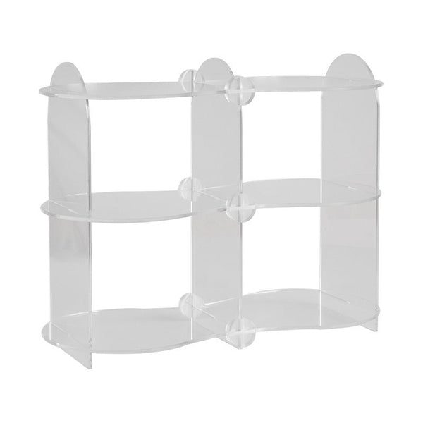 Three-Story Wavy Acrylic Organizer -Tray- Delicors