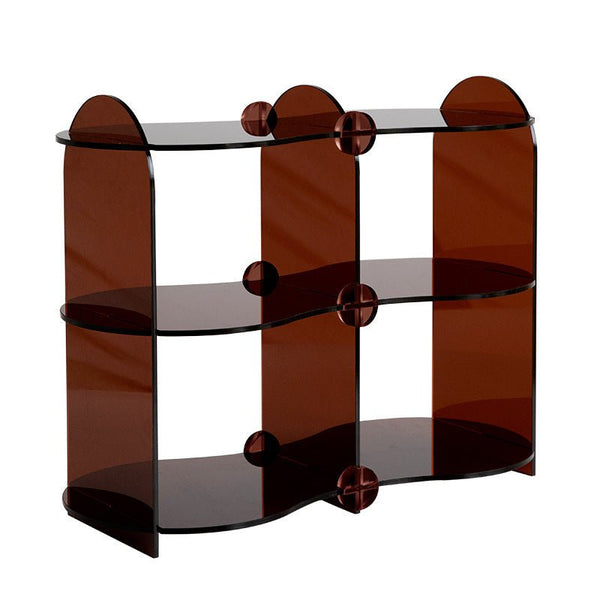 Three-Story Wavy Acrylic Organizer -Tray- Delicors