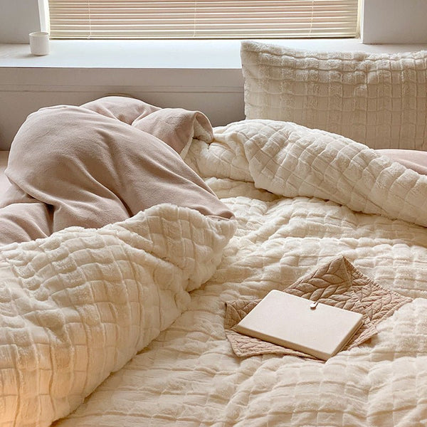 Tonal Striped Bedding Set -Bedding- Delicors