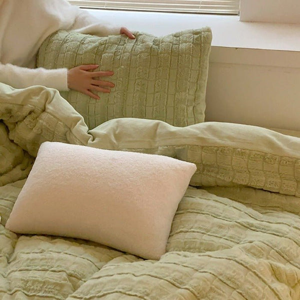 Tonal Striped Bedding Set -Bedding- Delicors