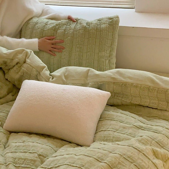 Tonal Striped Bedding Set -Bedding- Delicors
