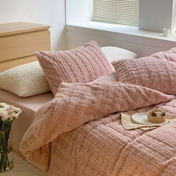 Tonal Striped Bedding Set -Bedding- Delicors