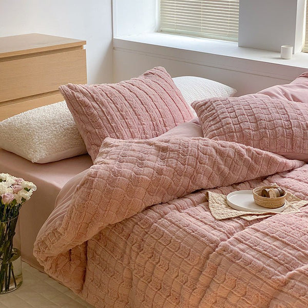 Tonal Striped Bedding Set -Bedding- Delicors
