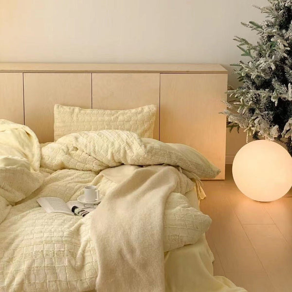 Tonal Striped Bedding Set -Bedding- Delicors