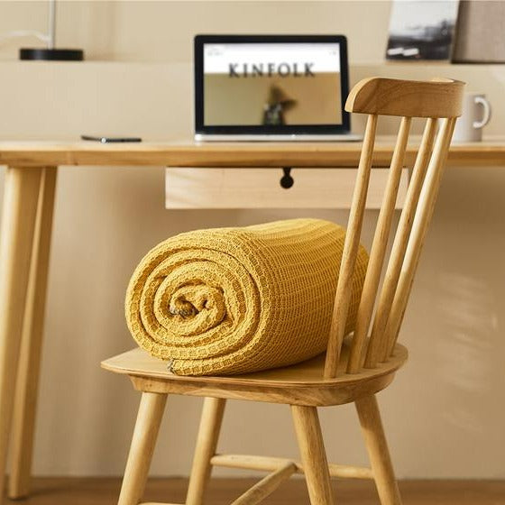 Turmeric Waffle Throw -- Delicors