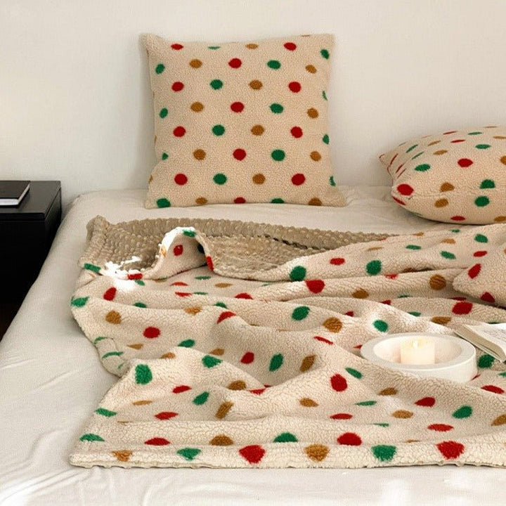 Vibrant Polka Cushion -Cushion- Delicors